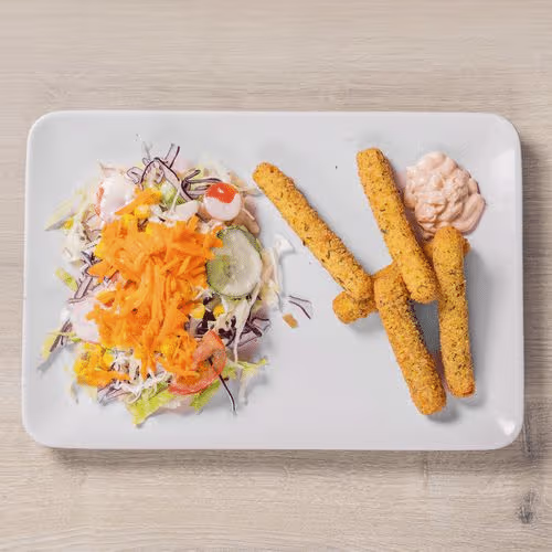 Mozzarella Sticks (5 Stück)