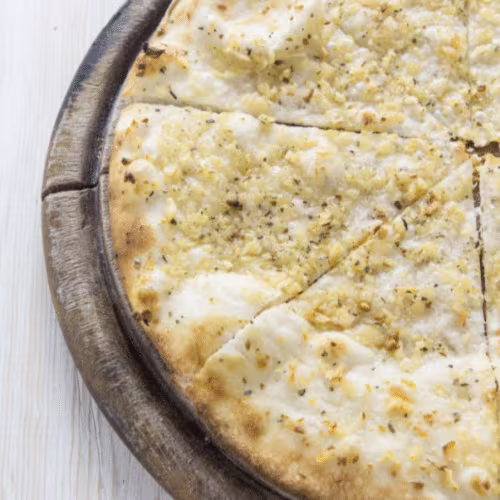 Knoblauchpizza (vegan)