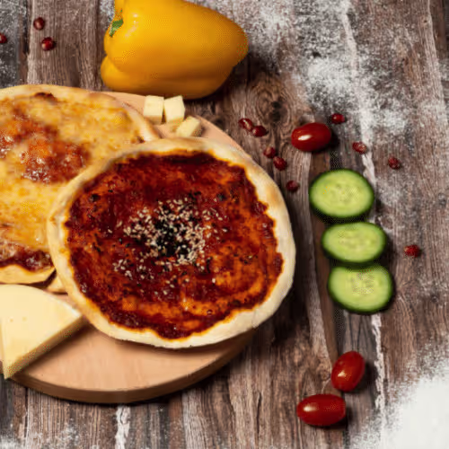 Fatayer mit Muhammara (vegan)
