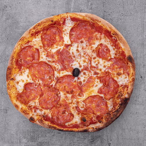 Pizza Salami Napoli (normal, scharf)