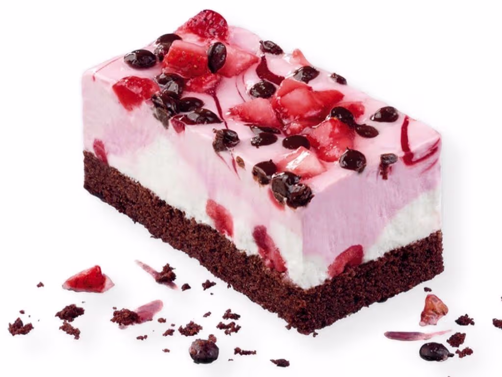 Erdbeer-Schnitte vegan