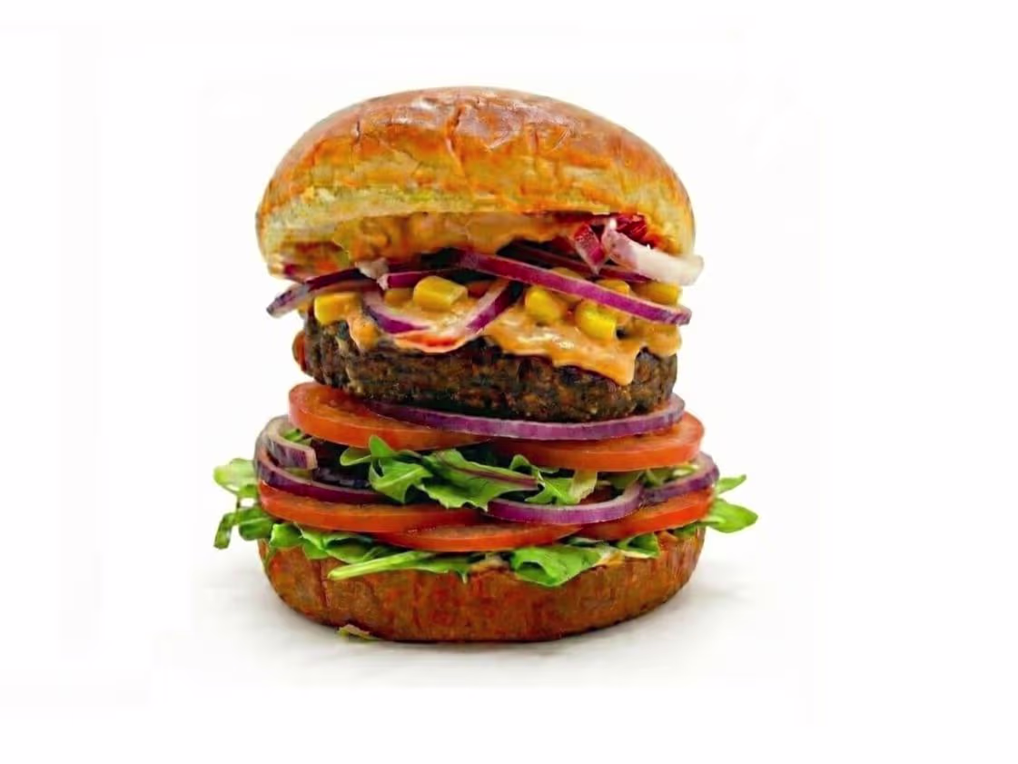 Veganer Tex-Mex-Burger