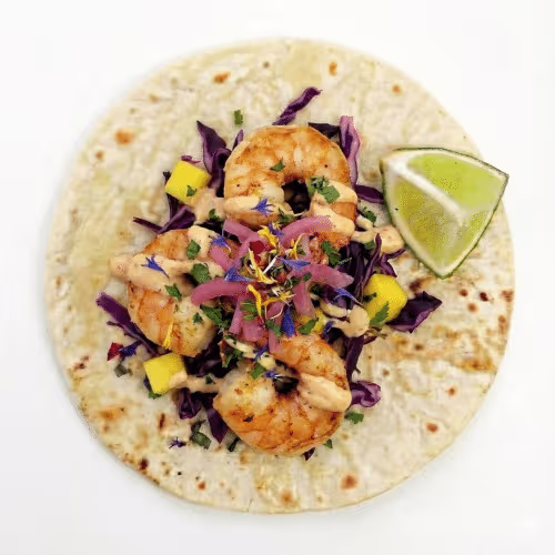 Chipotle Tiger Garnelen Tacos