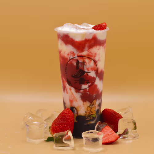 Boba Strawberry Cheesecake 0,5l
