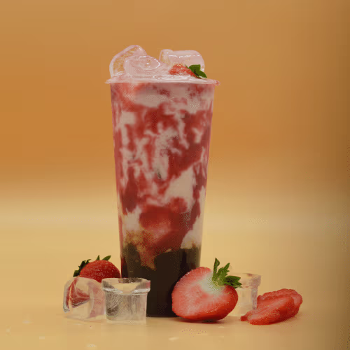 Boba Strawberry Milk 0,7l