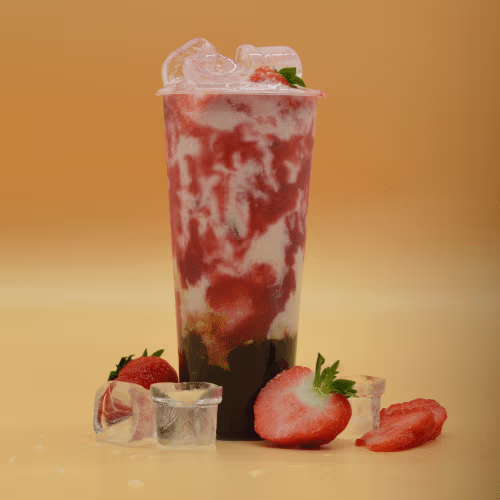 Boba Strawberry Milk 0,5l