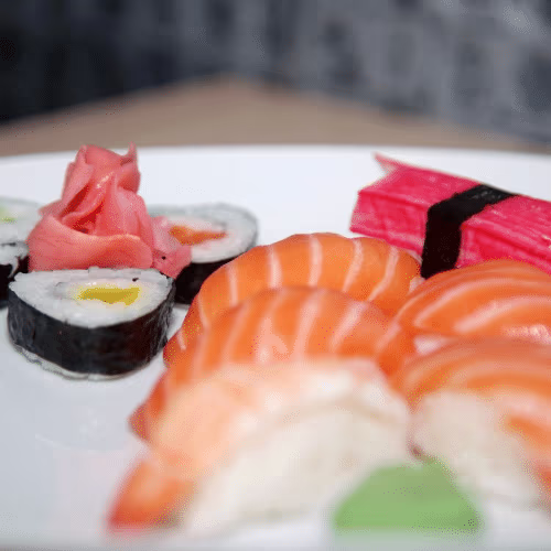 6 Stück Mix Sushi - 3 Stück Maki