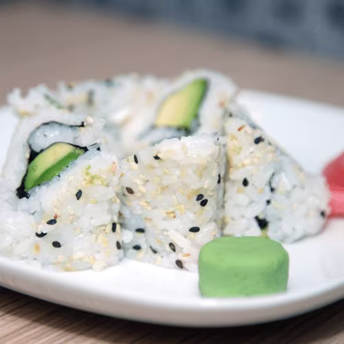 6 Stück Avocado Maki