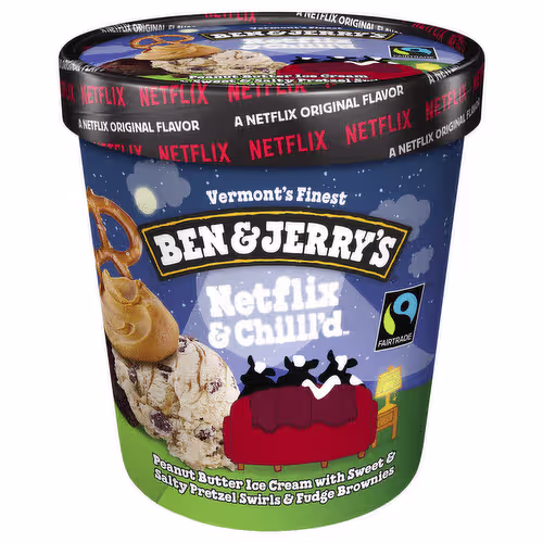 Ben & Jerry s Netflix & Chilll'd 465ml