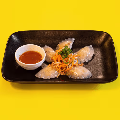 Bánh Bột Lọc: Gedämpfte Teigtaschen