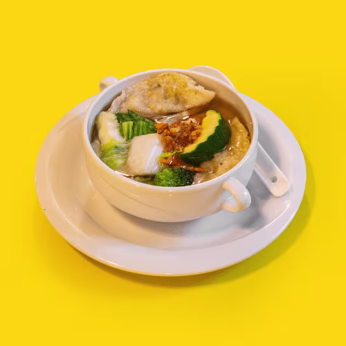 Súp Hoành Thánh: Wantan-Suppe