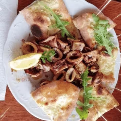 Gegrillte Calamari