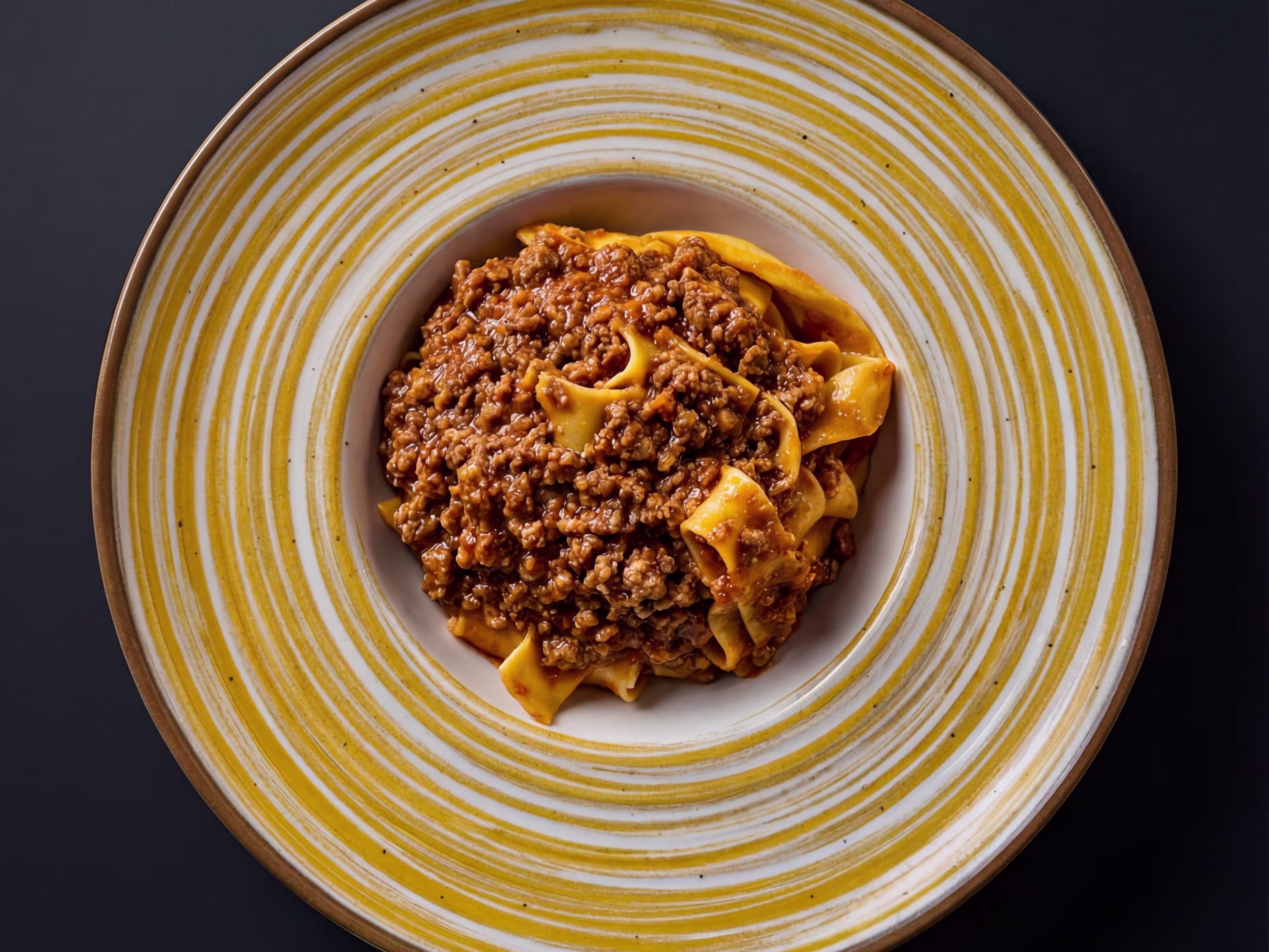 Pappardelle alla bolognese