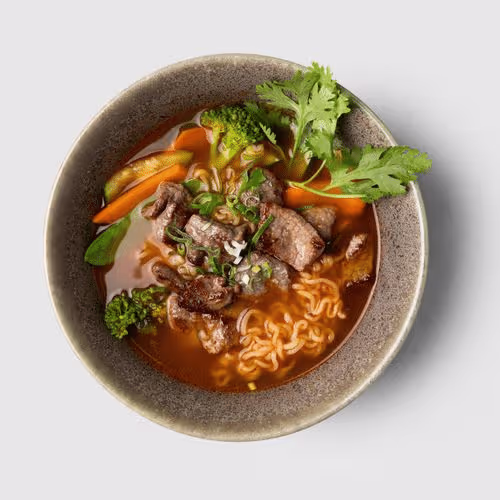 Ramen mit Rindfleisch