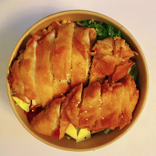 Knuspriges Huhn Bowl