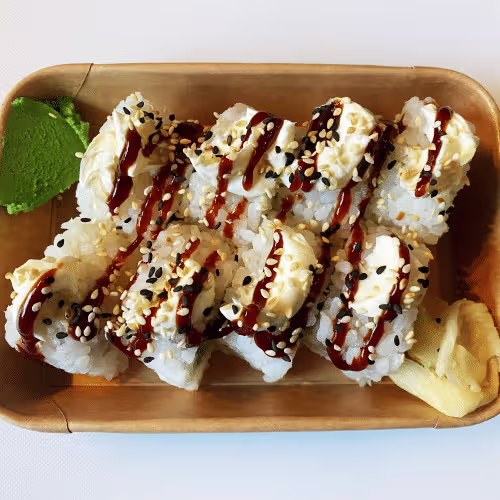 Crispy Salmon Roll (8 Stück)