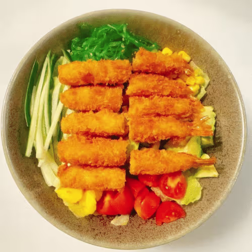Tempura Garnelen Bowl