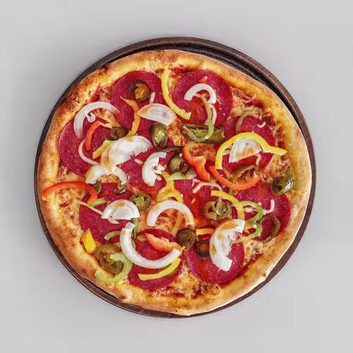 Pizza Vulcano (feurig scharf)