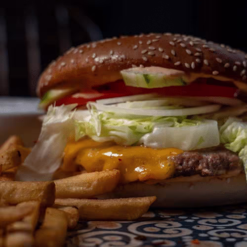 Cheeseburger 180g