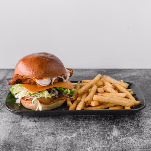 XXL Schnitzel Burger