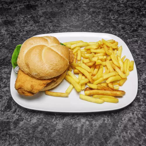 Hühner Cordon Bleu Semmel