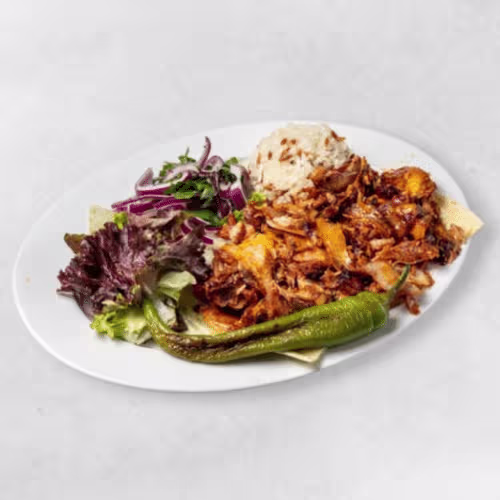 Kebap-Teller Hühnerfleisch