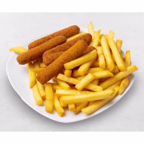 Mozzarella-Sticks (6 Stück, vegetarisch)