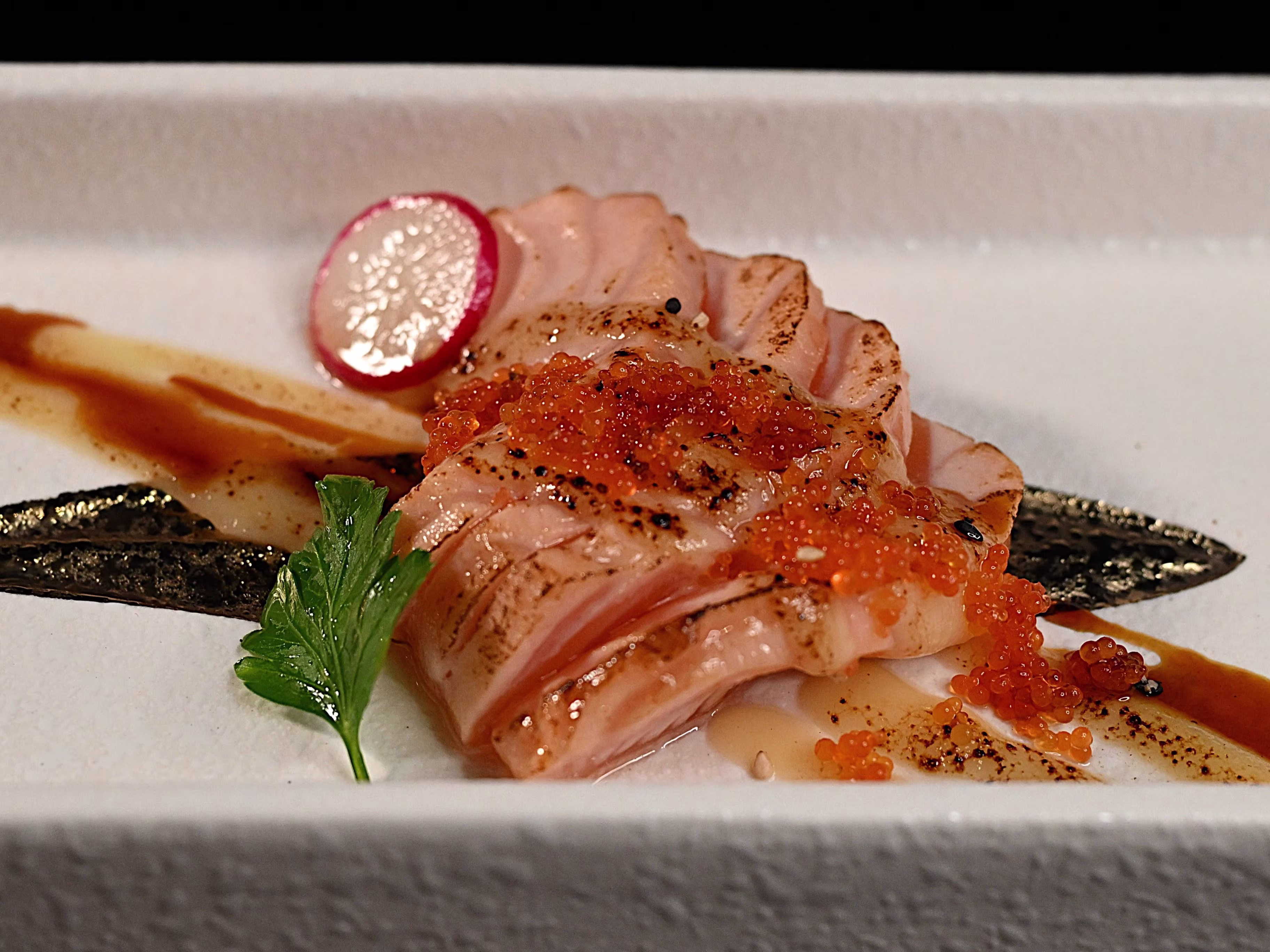 Tataki flambe