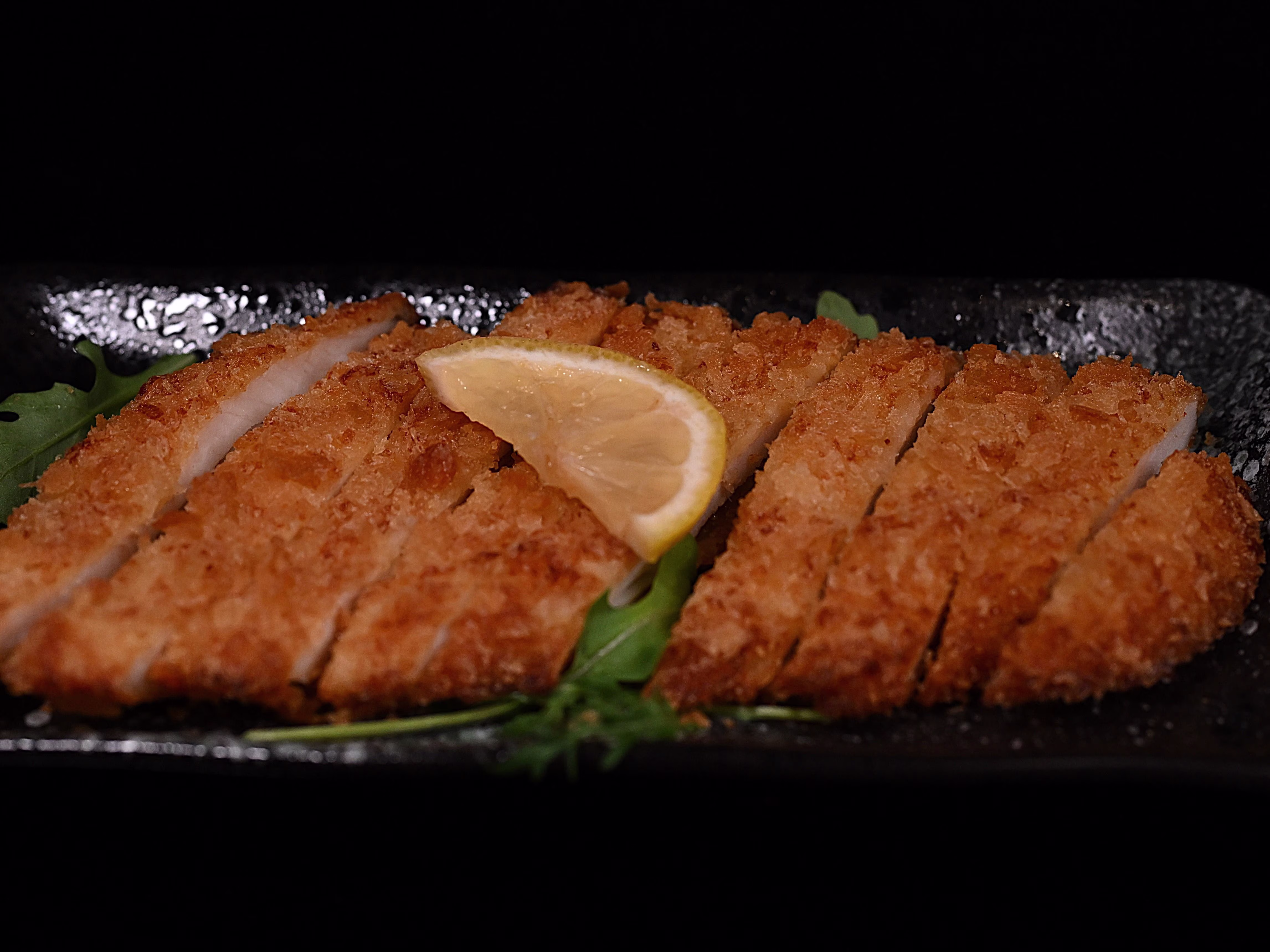 Crispy chicken lemon