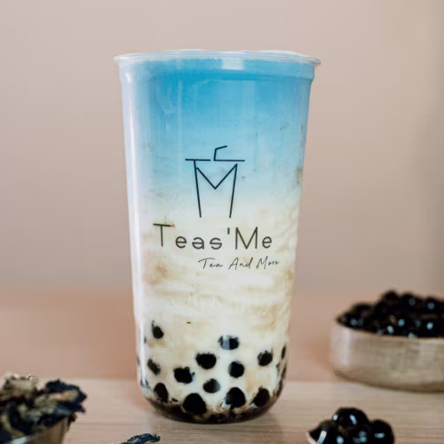 Butterfly Blue Milk Tea, M