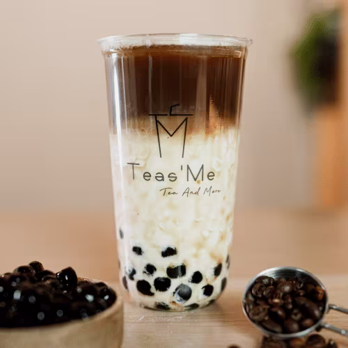 Pumpkin Spice Bubble Milk Coffee, L
