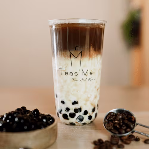 Caramel Bubble Milk Coffee, L
