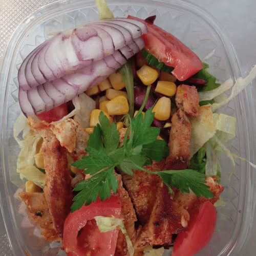 Backhendlsalat