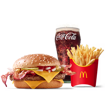 Bacon Hamburger Royal Käse McMenü