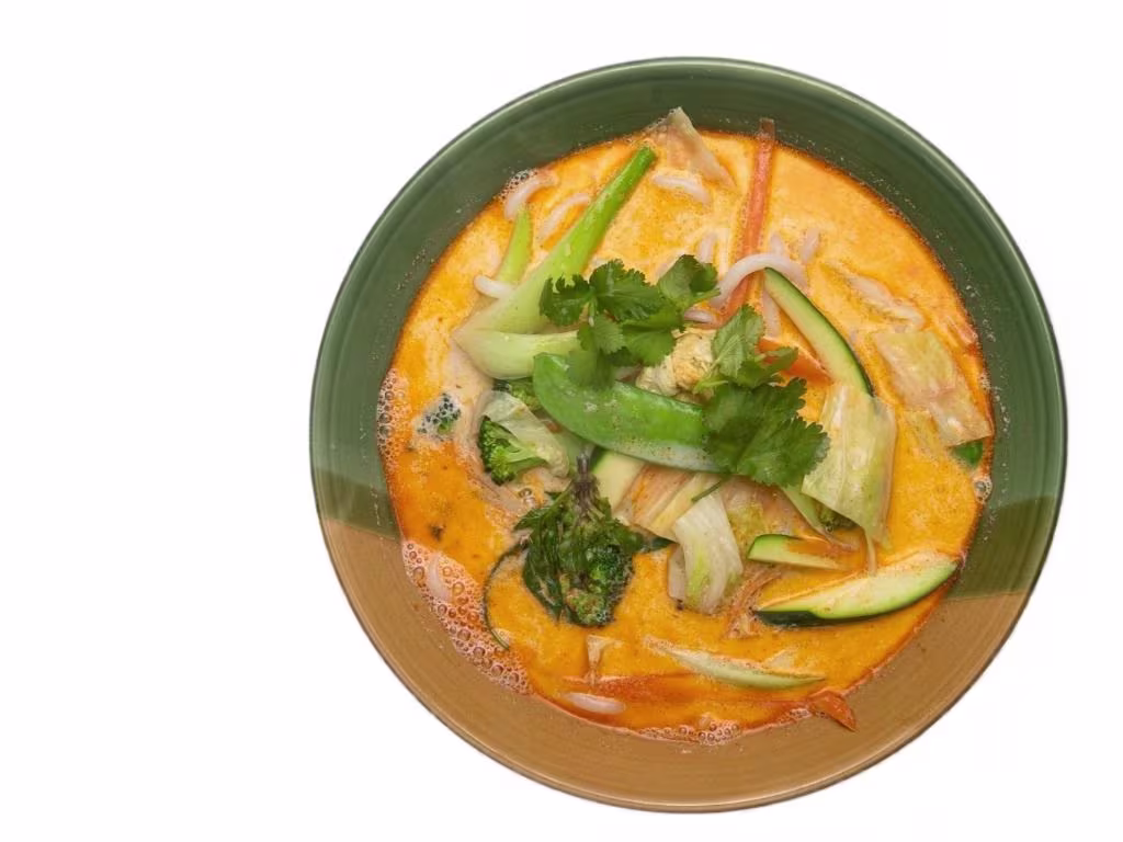 Udon Suppe mit Hühnerfleisch (scharf)