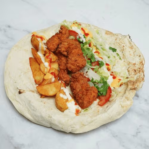 Fried Chicken Wrap