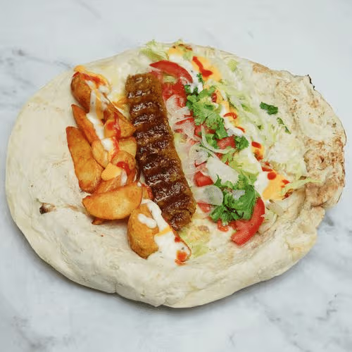 Kubideh Wrap