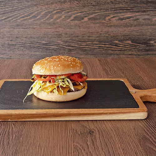 Doppel Chili Cheeseburger