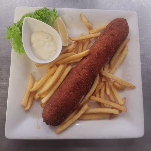 Karadjordjeva snicla - Gebackenes Schnitzel