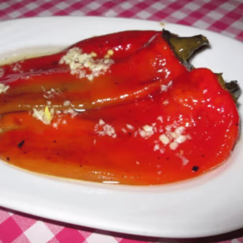 Pecena paprika - Gegrillte Paprika