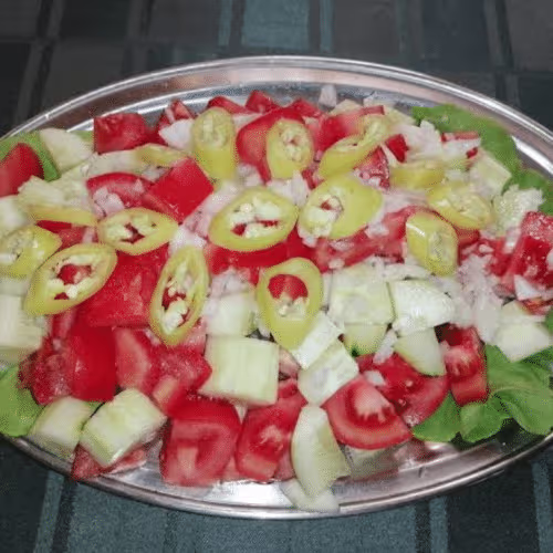 Srpska salata - Serbischer Salat