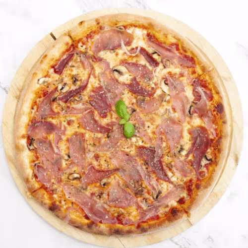 Pizza Prosciutto e Funghi