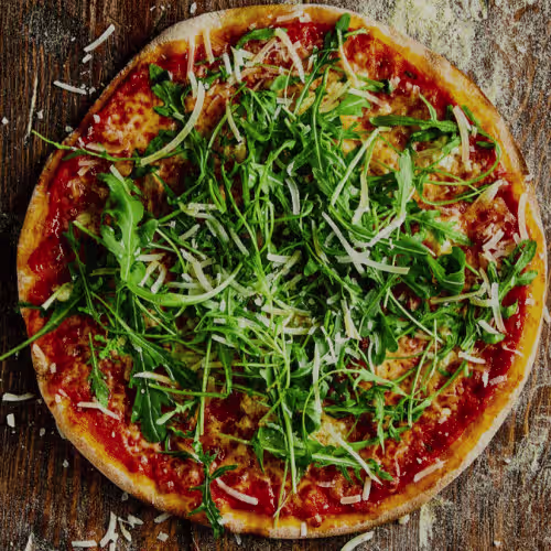 Pizza Rucola e Parmigiano
