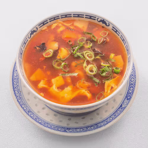 Pikant säuerliche Suppe (scharf)