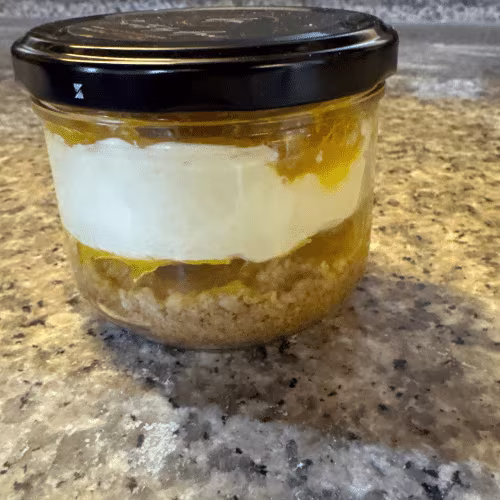 Mango Passionsfrucht im Glas
