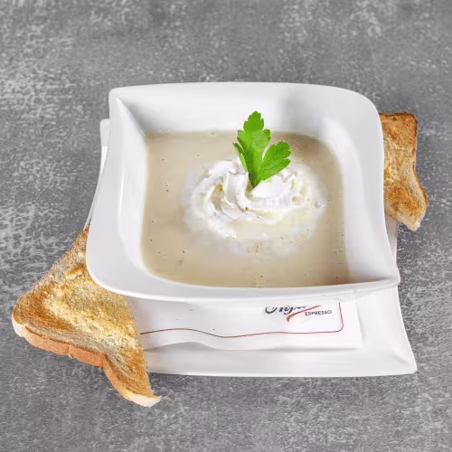 Knoblauchcremesuppe
