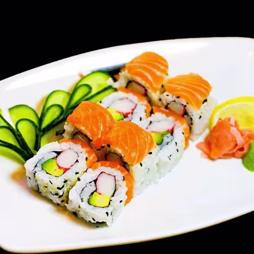 Sake California Roll (8 Stück)
