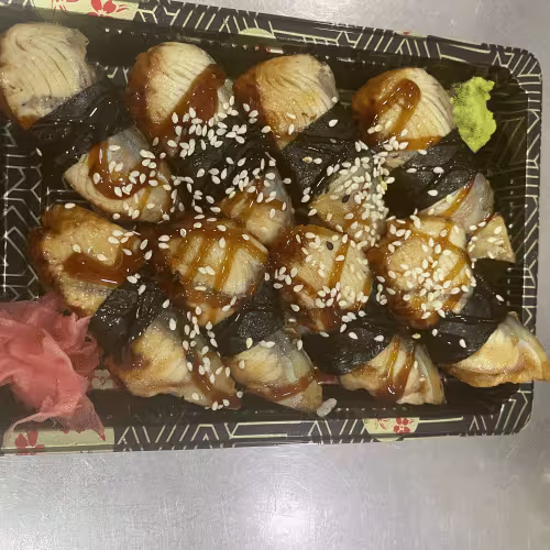 Aal Sushi (8 Stück)