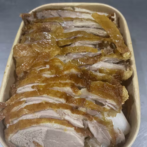 Knusprige Ente mit Wok Gemüse