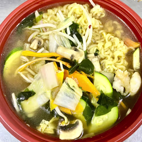 Ramen mit Gemüse